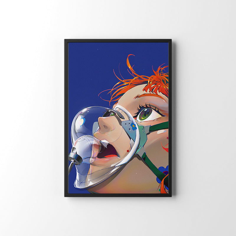 'Breathe' Art Print
