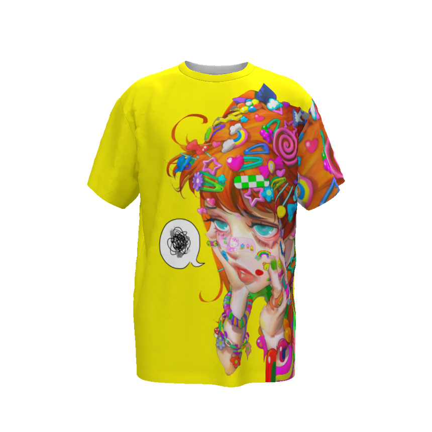 streetwear,hypebeast,supreme,vetements,commes des garcon,yellow,trippy,psychedelic,decora,kidcore,aesthetic,anime,anime girl,clips,colorful,hair clips,rainbows,acid,fine art,jisu,jisu art,jisuartist,jisu artist,colorful,anime girl,pigtails,pinterest girl,pinterest,MOQ1,Delivery days 5